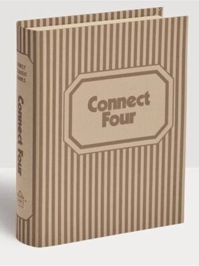Hearth & Hand Connect Four Decorative Book Box Game